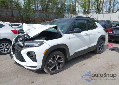 2021 Chevrolet Trailblazer Awd Rs from USA, damaged, VIN KL79MUSL4MB003002